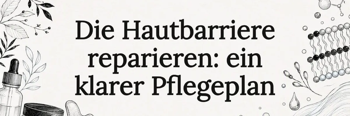 Die Hautbarriere reparieren: ein klarer Pflegeplan
