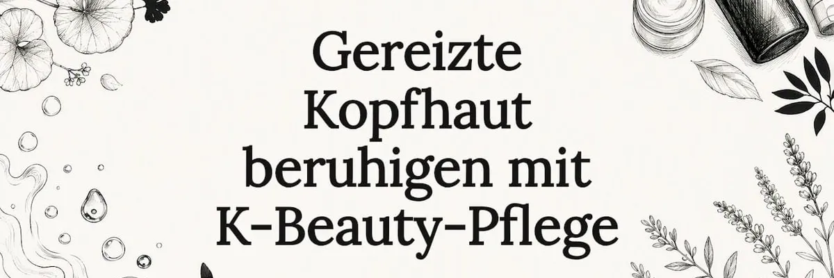 Gereizte Kopfhaut beruhigen mit K-Beauty-Pflege