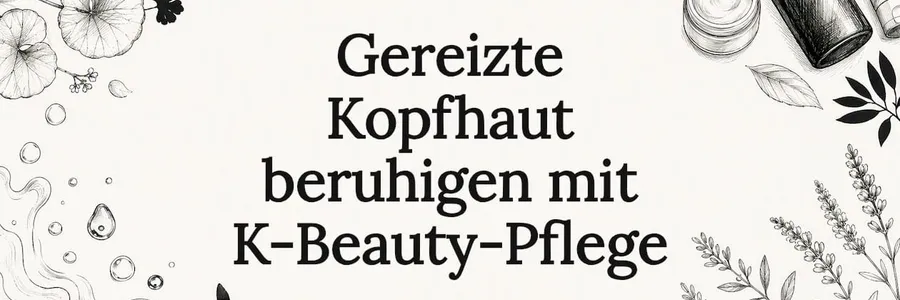 Gereizte Kopfhaut beruhigen mit K-Beauty-Pflege
