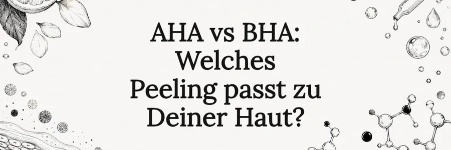 AHA vs BHA: Welches Peeling passt zu Deiner Haut?