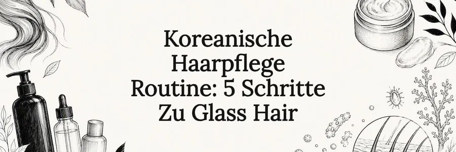 Routine de soins capillaires coréens : 5 étapes pour des cheveux Glass Hair