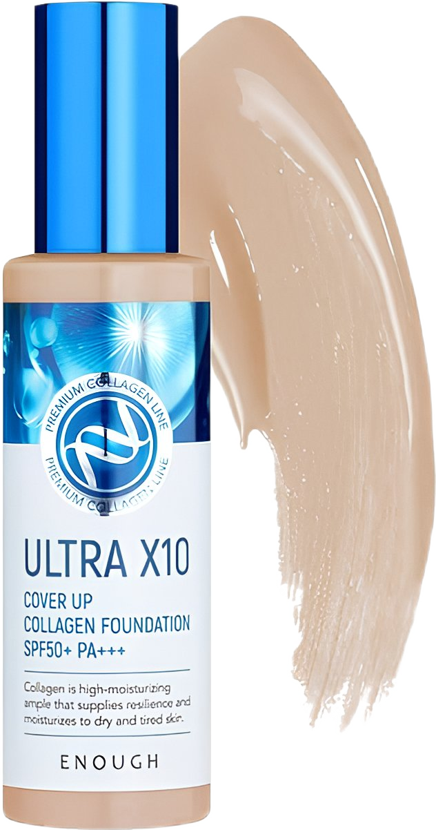 Enough Ultra X10 Cover Up Collagen Foundation #21