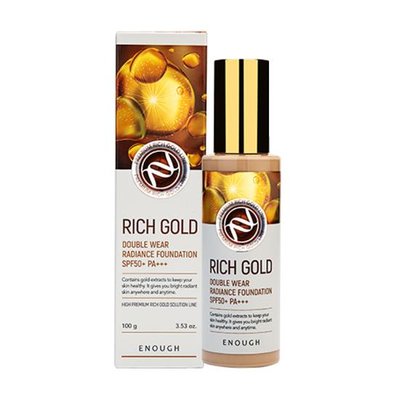 Enough Rich Gold Double Wear Radiance Foundation #21
