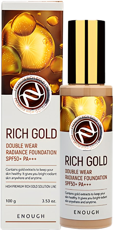 Enough Rich Gold Double Wear Radiance Foundation #21
