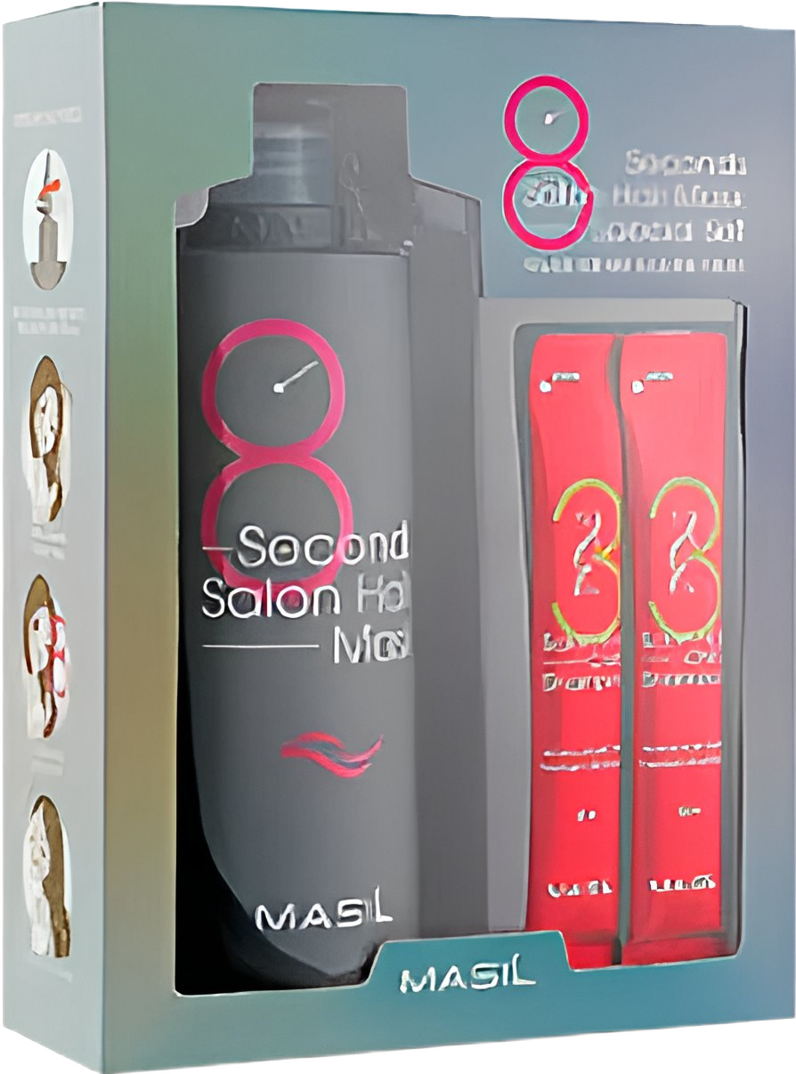 Masil 8 Seconds Salon Hair Mask 350ml Set 1