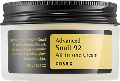 Cosrx Advanced Snail 92 All In One Cream 100 Ml Regenerating Skin Cream