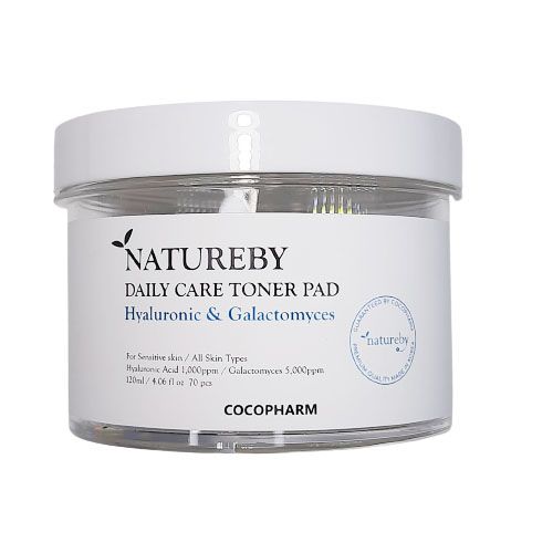 NATUREBY Daily Care Toner Pad Hyaluronic&Galactomyces