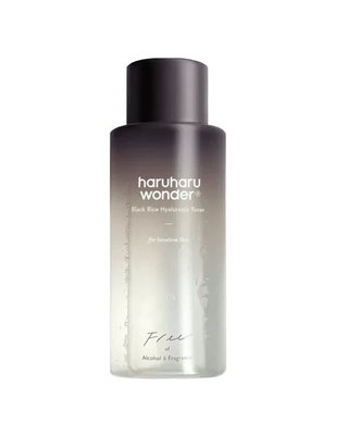 Haruharu Wonder Black Rice Hyaluronic Toner For Sensitive Skin 5.1 Fl.Oz / 150ml - Alcohol Free Fragrance Free Vegan Cruelty Free Ewg-Green