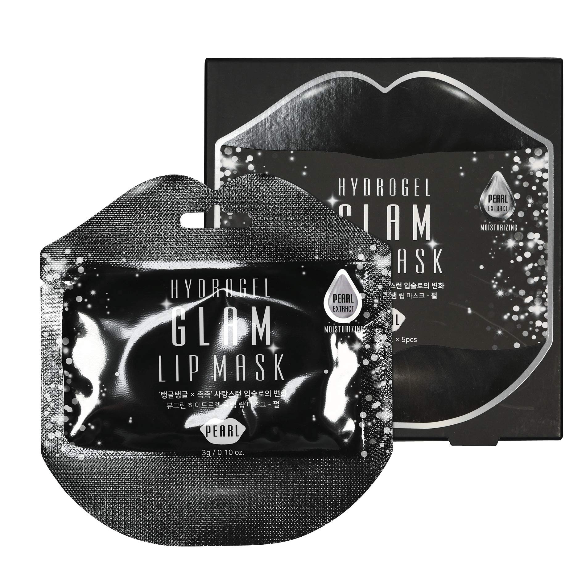 Beauugreen Hydrogel Glam Lip Patch Pearl 20pcs