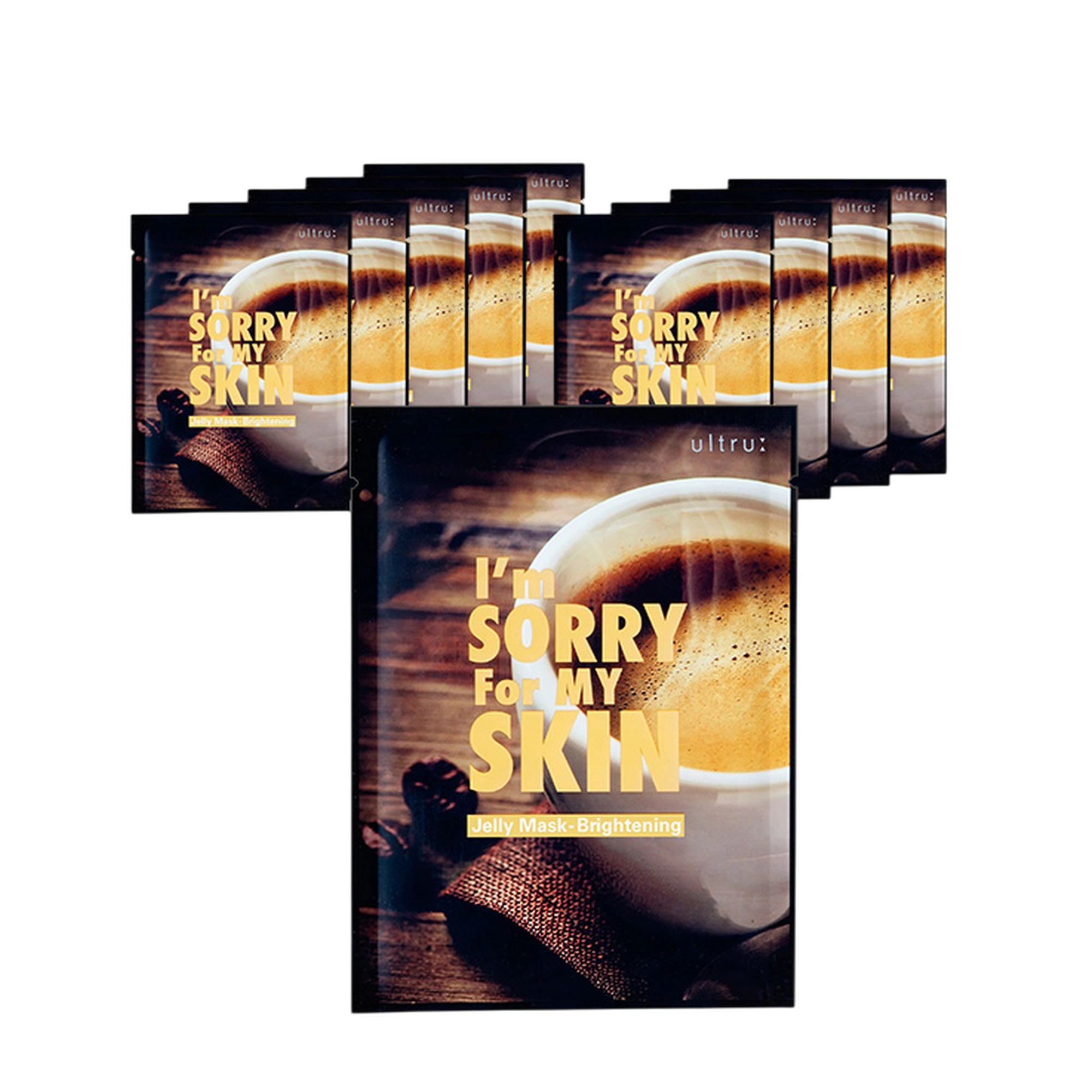 I'm Sorry for My Skin Jelly Mask - Brightening 33ml X10pcs 1
