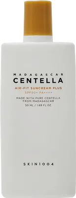 Skin1004 Madagascar Centella Air-Fit Suncream Plus Spf 50+ Pa++++ Beige Tinted