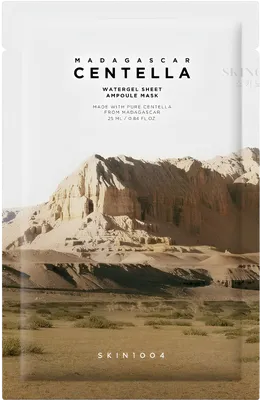 Skin1004 Madagascar Centella Soothing Watergel Sheet Ampoule Mask Soothing And Hydrating