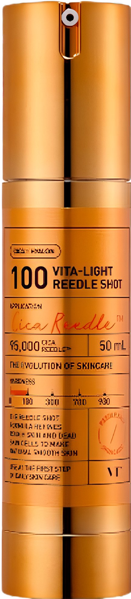 Vt Cosmetics Vita-Light Reedle Shot 100 Serum With Vitamin C Capsules